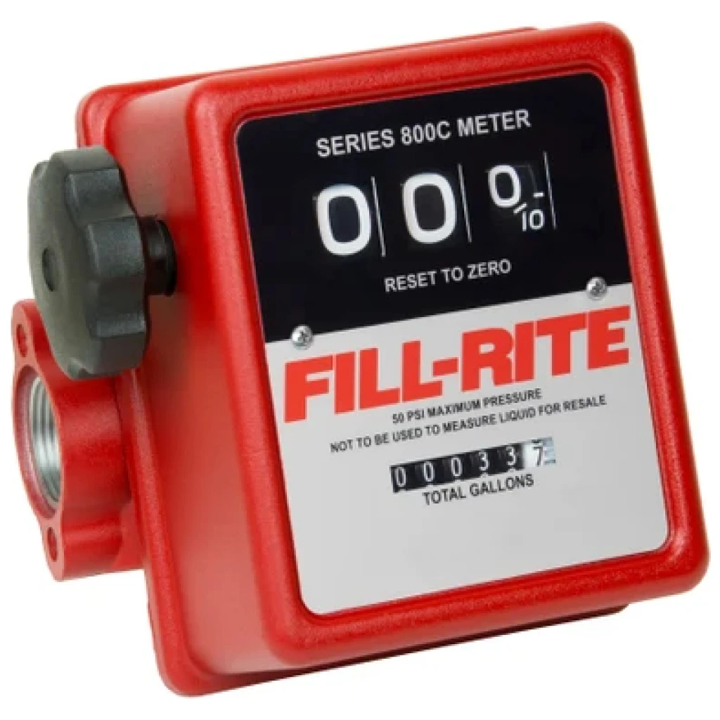 Fill-Rite Mechanical Flow Meter 1" NPT #807C1 3 Fill-Rite Mechanical Flow Meter 1" NPT #807C1