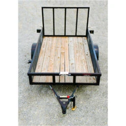 CA106 Caliber 6x10 Utility Trailer HD W/ Mesh Sides