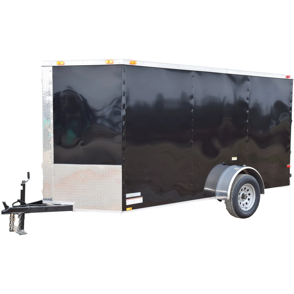 CY212 Cynergy 7x12 Enclosed Trailer SA Black 3 CY212 Cynergy 7x12 Enclosed Trailer SA Black