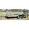CA136 Cailber 7x16 Utility Trailer HD W/ Side Gate -Premium Auto Parts DSC 0621 side gate scaled 1024x1024 1