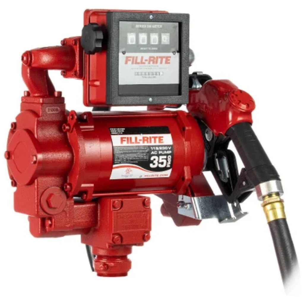 Fill-Rite 115/230V 35 GPM Fuel Transfer Pump W/ Meter #FR311VB 3 Fill-Rite 115/230V 35 GPM Fuel Transfer Pump W/ Meter #FR311VB
