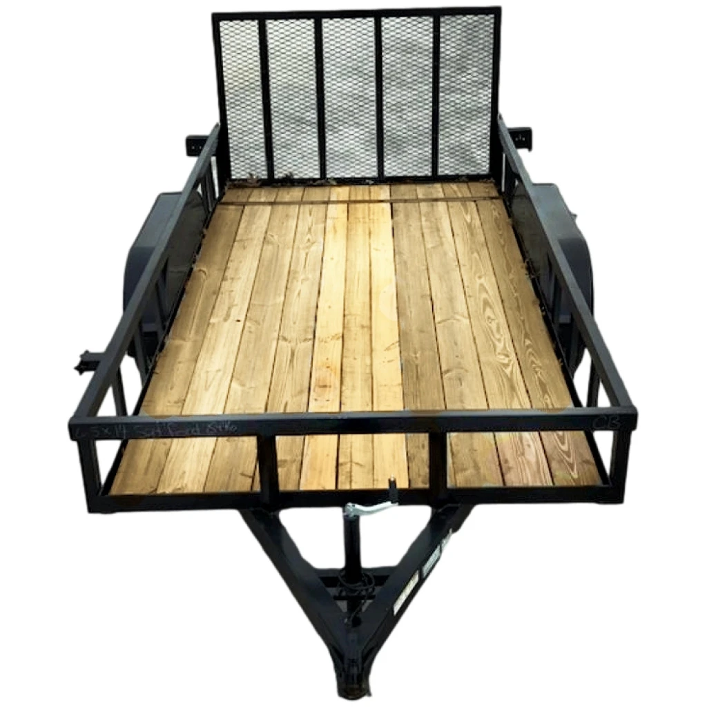 CA123 Caliber 6.5x14 Utility Trailer HD TA W/ Dove Tail 3 CA123 Caliber 6.5x14 Utility Trailer HD TA W/ Dove Tail