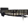 LT146 Load Trail 7X22 Landscape Trailer 7K W/ 2' Mesh Sides