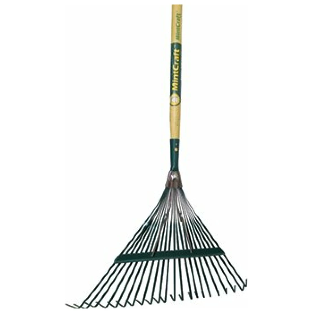 Mintcraft Lawn/Leaf Rake 22-Tine 7198617 3 Mintcraft Lawn/Leaf Rake 22-Tine 7198617