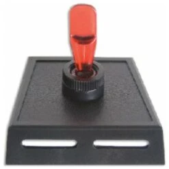 Uriah Red Toggle Switch With Bezel #UA412100