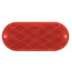 Uriah Oval Red Reflector #UL480001