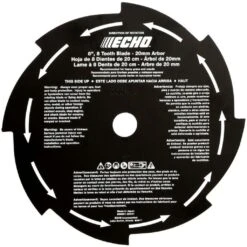 ECHO 8" Tooth Grass & Weed Blade #69600120331