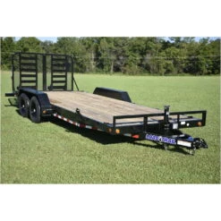LT612 Load Trail 7X20 Car Hauler 10K W/ Split Ramps