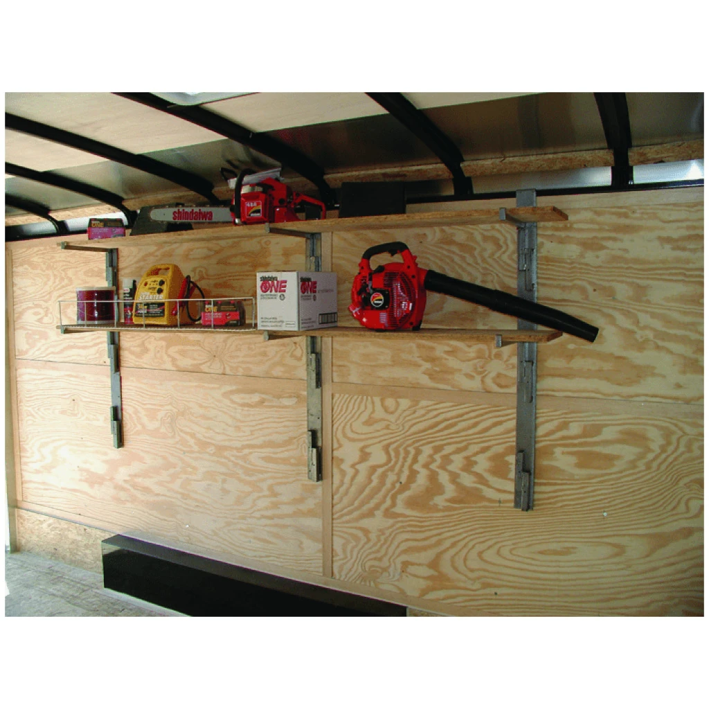 Rack'em Side Wall Shelf Kit #RA-24 3 Rack'em Side Wall Shelf Kit #RA-24